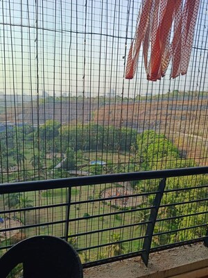 Balcony in 3 BHK Apartment at K Raheja Heights, Malad East – for Rent