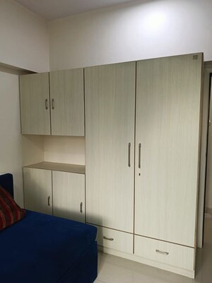 Kitchen in 3 BHK Apartment at K Raheja Heights, Malad East – for Rent