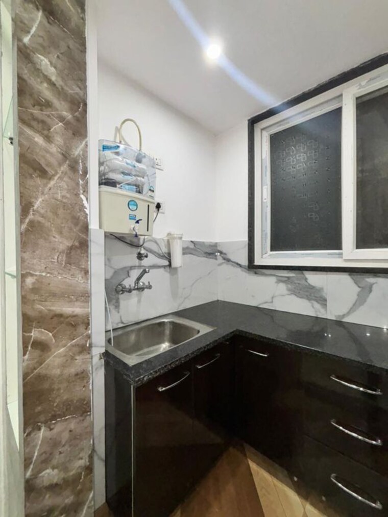 Kitchen, sushant lok i 1 Bedroom 1200 Sq.Ft. Builder Floor In Sushant Lok I Gurgaon 10380099
