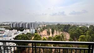 Balcony in 1 BHK Apartment at Adarsh Greens, Kogilu – for Rent