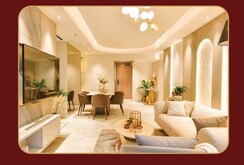 3 BHK + Pooja Room Apartment For Sale in Dosti 604