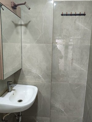 Bathroom in 2 BHK Apartment at Gurukrupa Marina Enclave, Malad West – for Rent