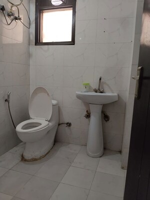 Bathroom in 1 RK Builder Floor at Neb Sarai – for Rent