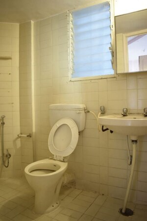 Bathroom in 2.5 BHK Independent House at Sindh Society, Aundh – for Rent