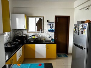 Kitchen in 3 BHK Apartment at Accurate Wind Chimes, Gachibowli – for Rent