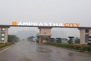 3 BHK Apartment – Exterior View View at Ramprastha City The Edge Towers, Sector 37d - for Rent