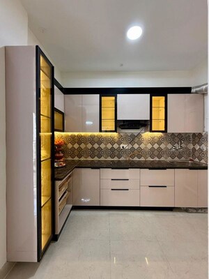 Kitchen in 2 BHK Apartment at Signature The Millennia 3, Sector 37d – for Rent