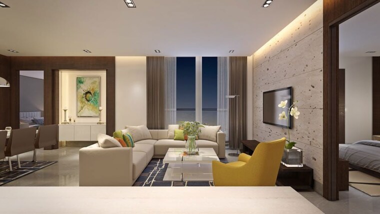 Living Room, srg-marbella-grand 4 Bedroom 2116 Sq.Ft. Apartment In Central Mohali Chandigarh 10380176