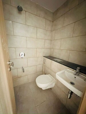 Bathroom in 4 BHK Apartment at Rustomjee Crown, Prabhadevi – for Rent