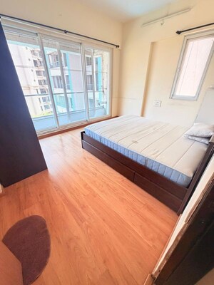 Bedroom in 3 BHK Apartment at Concret Sai Saakshaat, Kharghar – for Rent