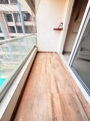 Balcony in 3 BHK Apartment at Concret Sai Saakshaat, Kharghar – for Rent