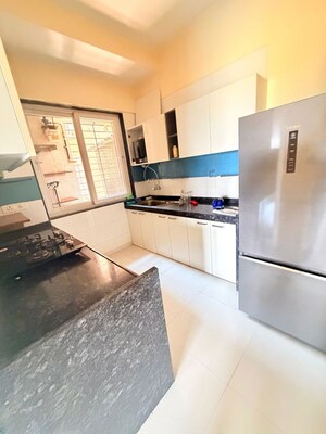 Kitchen in 3 BHK Apartment at Concret Sai Saakshaat, Kharghar – for Rent