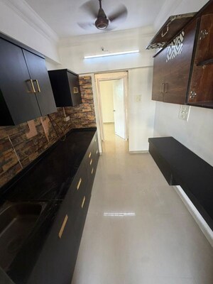 Kitchen in 2.5 BHK Apartment at Lotus Sky Garden, Malad West – for Rent
