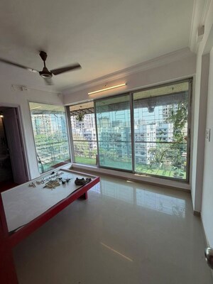 Balcony in 2.5 BHK Apartment at Lotus Sky Garden, Malad West – for Rent