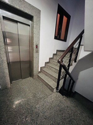 Staircase in 3 BHK Builder Floor at Greater Kailash I – for Rent