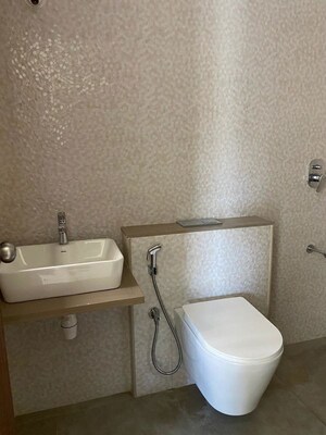 Bathroom in 2.5 BHK Apartment at Lotus Sky Garden, Malad West – for Rent