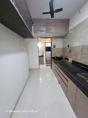 Kitchen in 2.5 BHK Apartment at Lotus Sky Garden, Malad West – for Rent