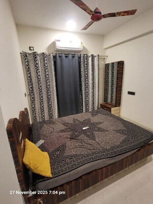 Bedroom in 2.5 BHK Apartment at Lotus Sky Garden, Malad West – for Rent