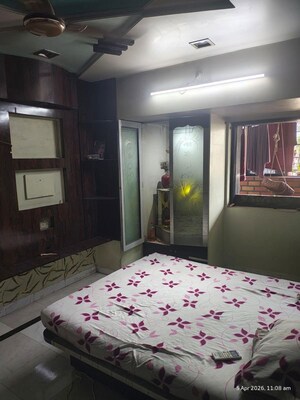 Bedroom in 2 BHK Apartment at Kopar Khairane – for Rent