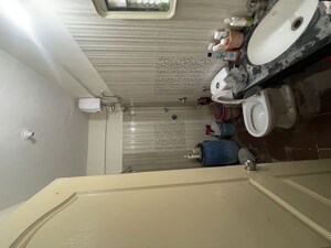 Bathroom in 2.5 BHK Apartment at Rama Air Castle, Hinjewadi – for Rent