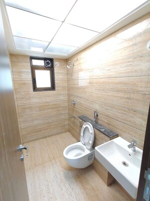 Bathroom in 2.5 BHK Apartment at Rama Air Castle, Hinjewadi – for Rent