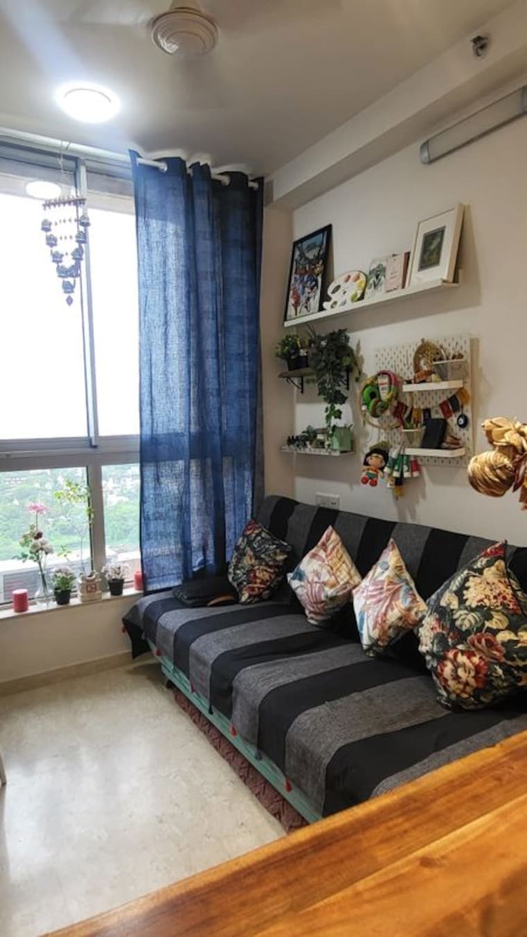 Living Room, hiranandani-solitaire-studio-apartment Studio 246 Sq.Ft. Apartment In Ghodbunder Road Thane 10380342