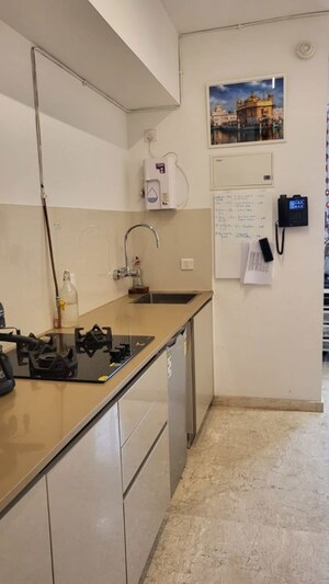 Kitchen in Studio Apartment at Hiranandani Solitaire Studio Apartment, Ghodbunder Road – for Sale