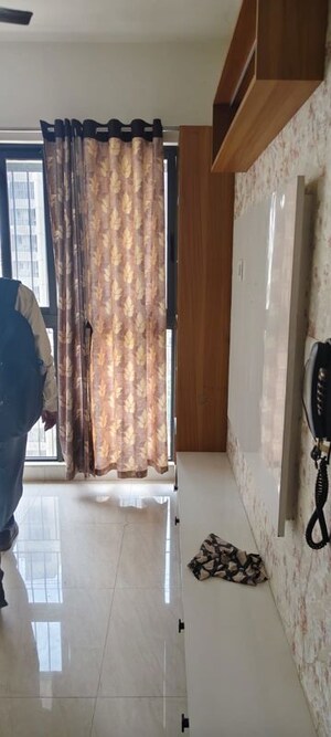Bathroom in 1 BHK Apartment at Lodha Crown Quality Homes, Majiwada – for Rent