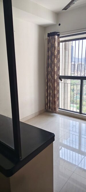 Balcony in 1 BHK Apartment at Lodha Crown Quality Homes, Majiwada – for Rent