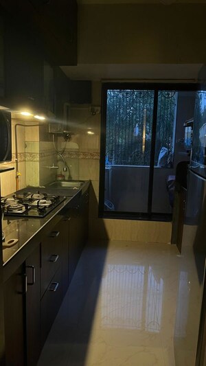 Kitchen in 2 BHK Apartment at Romell Empress, Borivali West – for Sale
