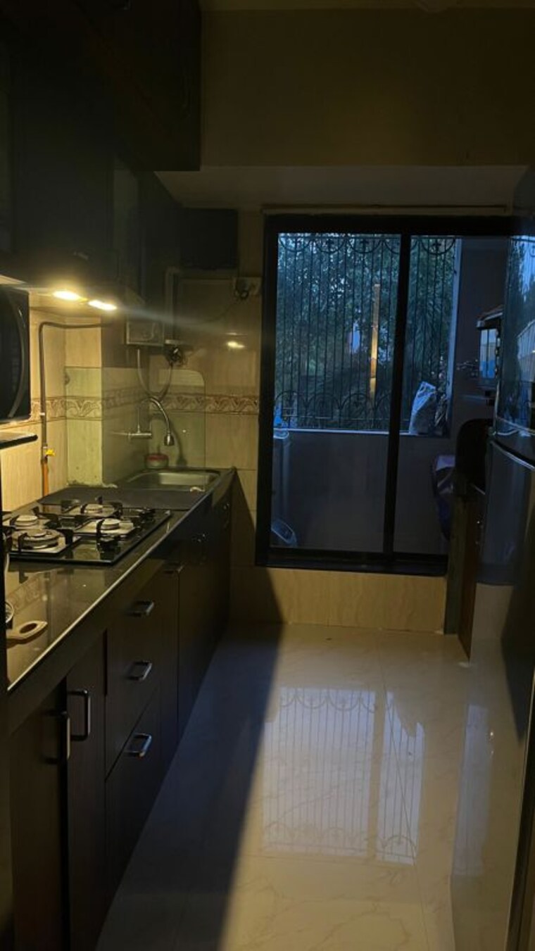 Kitchen, romell-empress 2 Bedroom 560 Sq.Ft. Apartment In Borivali West Mumbai 10380356