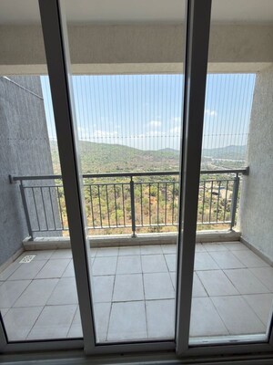 Balcony in 3 BHK Apartment at Godrej Emerald, Ghodbunder Road – for Rent