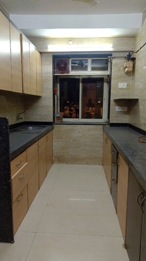 Kitchen in 2 BHK Apartment at Sanghvi Heights Phase 2, Wadala – for Rent