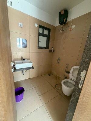 Bathroom in 2 BHK Apartment at Majestique Signature Towers Phase 1, Balewadi – for Rent