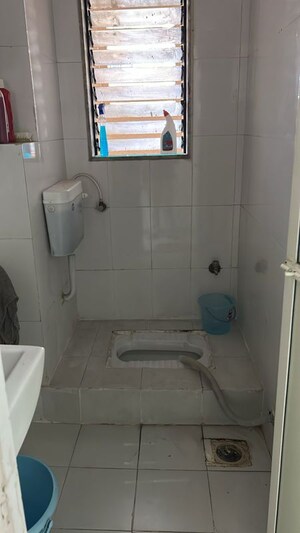 Bathroom in 2 BHK Apartment at Raunak Unnathi Woods Phase 4 And 5, Ghodbunder Road – for Rent
