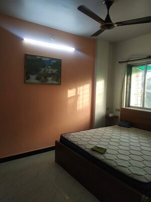Bedroom in 2 BHK Apartment at Puraniks Kanchanpushp Complex, Kavesar – for Rent