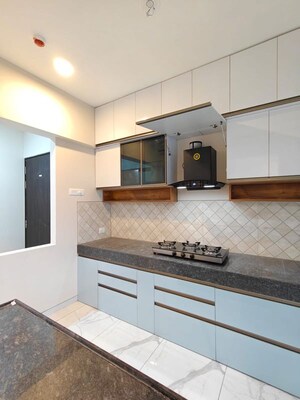 Kitchen in 3 BHK Apartment at Rahul Aston, Hinjewadi – for Rent