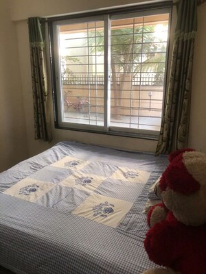 Bedroom in 2 BHK Apartment at JVM Pearl, Kavesar – for Rent