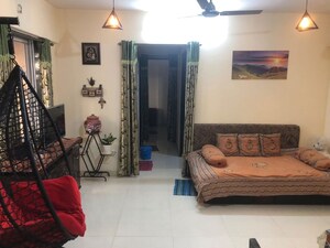 Living Room in 2 BHK Apartment at JVM Pearl, Kavesar – for Rent