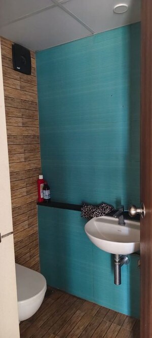 Bathroom in 1 BHK Apartment at Lodha Crown Kolshet, Kolshet Road – for Rent