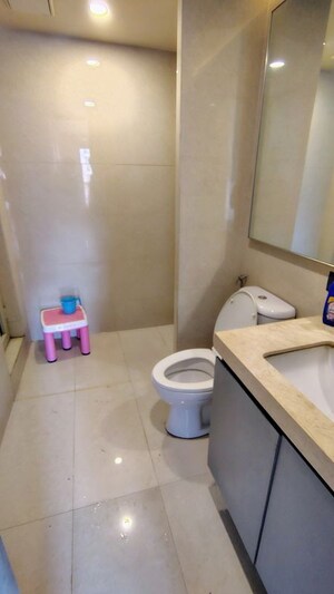 Attached Bathroom in 2 BHK Apartment at Hiranandani Eagleridge Wing A, Thane West – for Rent