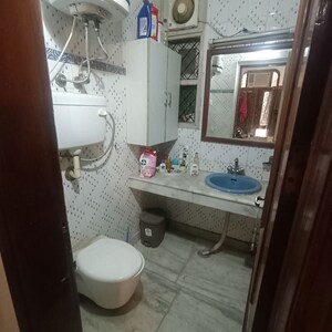Bathroom in 3 BHK Builder Floor at Chittaranjan Park – for Rent