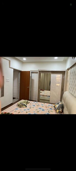 Bedroom in 2 BHK Apartment at Manav Silver Skyscapes, Wakad – for Rent