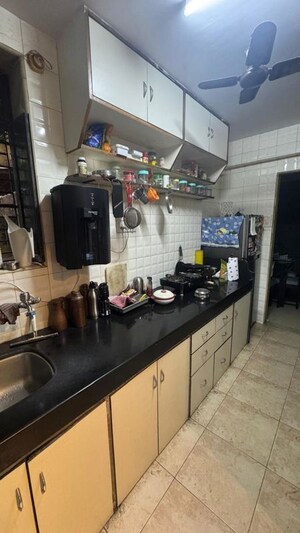 Kitchen in 1 BHK Apartment at Garden View CHS Mahim, Mahim – for Rent