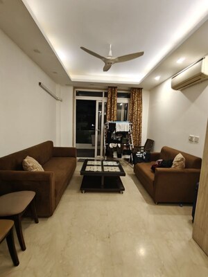 Living Room in 3 BHK Builder Floor at Gupta Awas, Sector 43 – for Rent