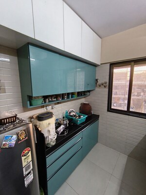 Kitchen in 1 BHK Apartment at Shivraj Heights Apartments, Kandivali West – for Sale