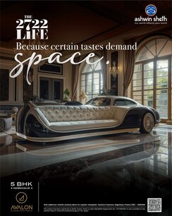 2 BHK + Pooja Room Apartment For Sale in Sheth Avalon