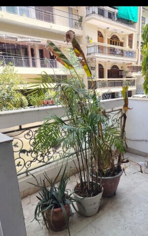 Balcony in 1 BHK Builder Floor at Greater Kailash I – for Rent