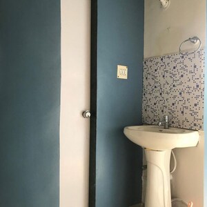 Bathroom in 1 BHK Apartment at Kamgar Putala Vasahat – for Rent