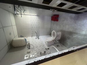 Bathroom in 3.5 BHK Apartment at Samridhi Grand Avenue, Tech Zone 4 Greater Noida – for Sale